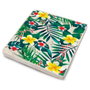 Hermia TBA5718834 Alfombrilla de Cristal de Piedra Natural Juego de 4 Piezas 10x10x1cm